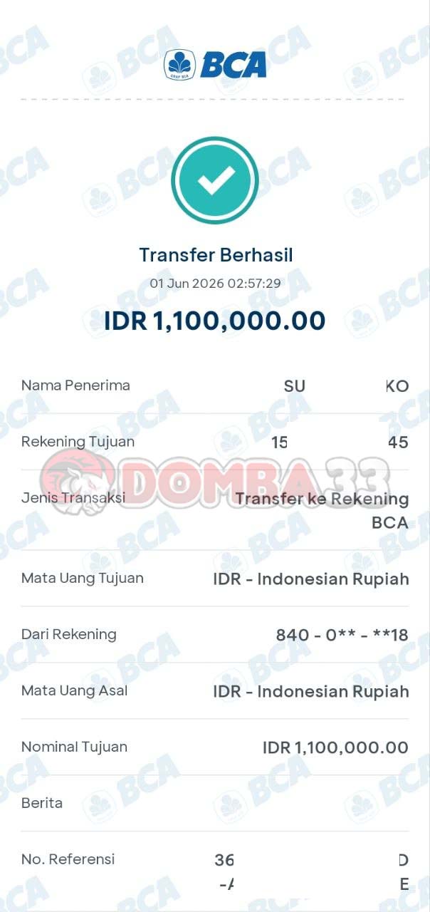 BUKTI JACKPOT