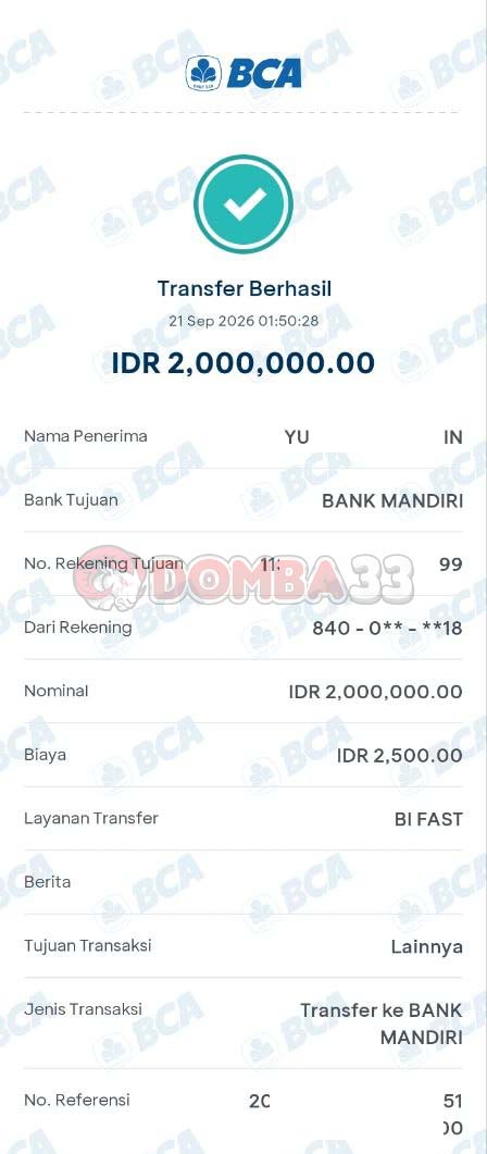 BUKTI JACKPOT