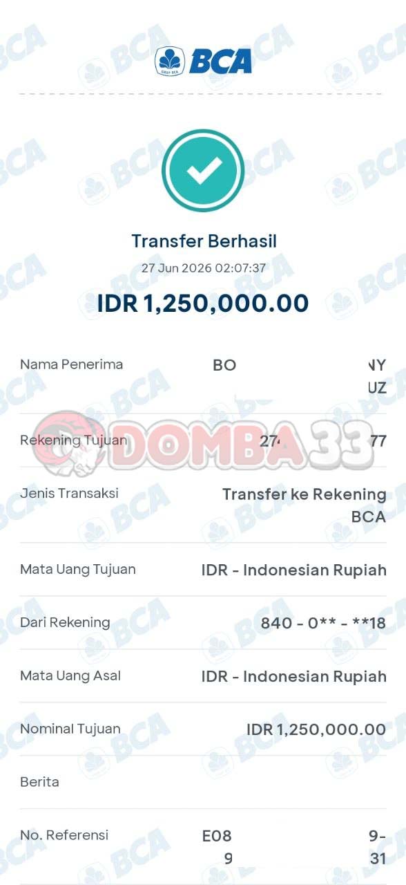 BUKTI JACKPOT
