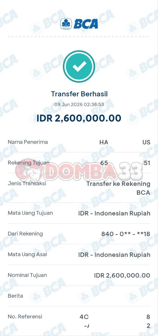 BUKTI JACKPOT
