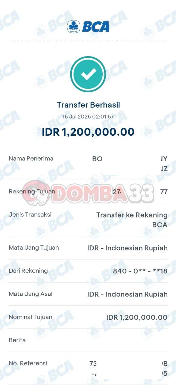BUKTI JACKPOT