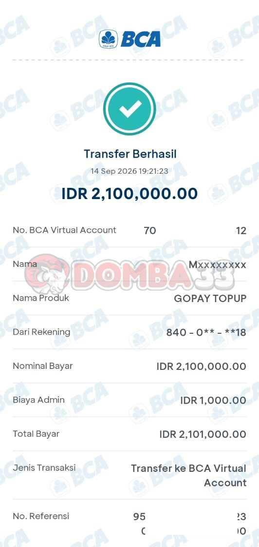 BUKTI JACKPOT