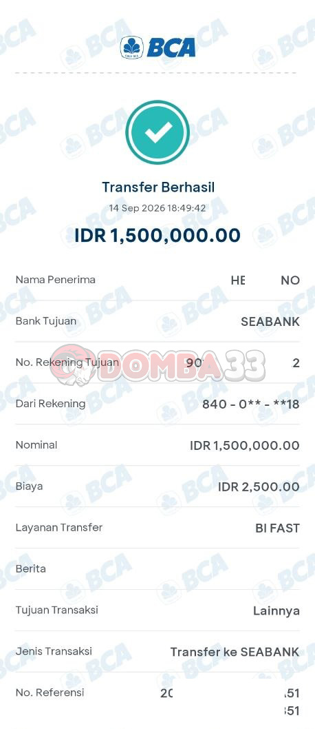 BUKTI JACKPOT