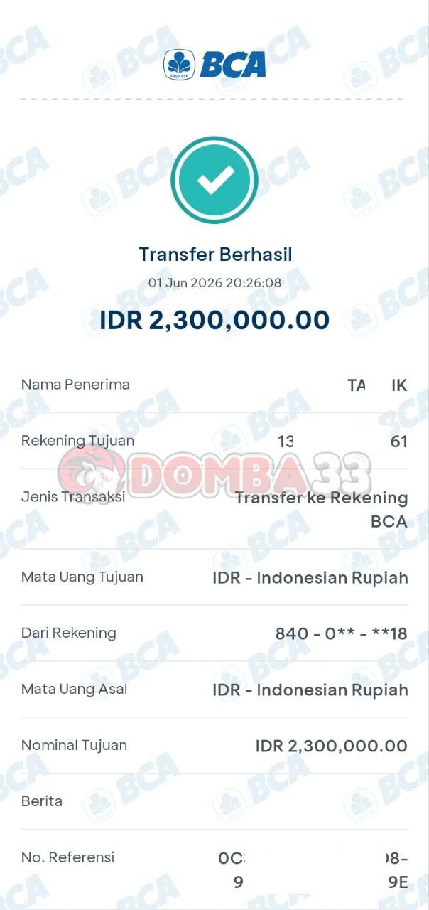 BUKTI JACKPOT