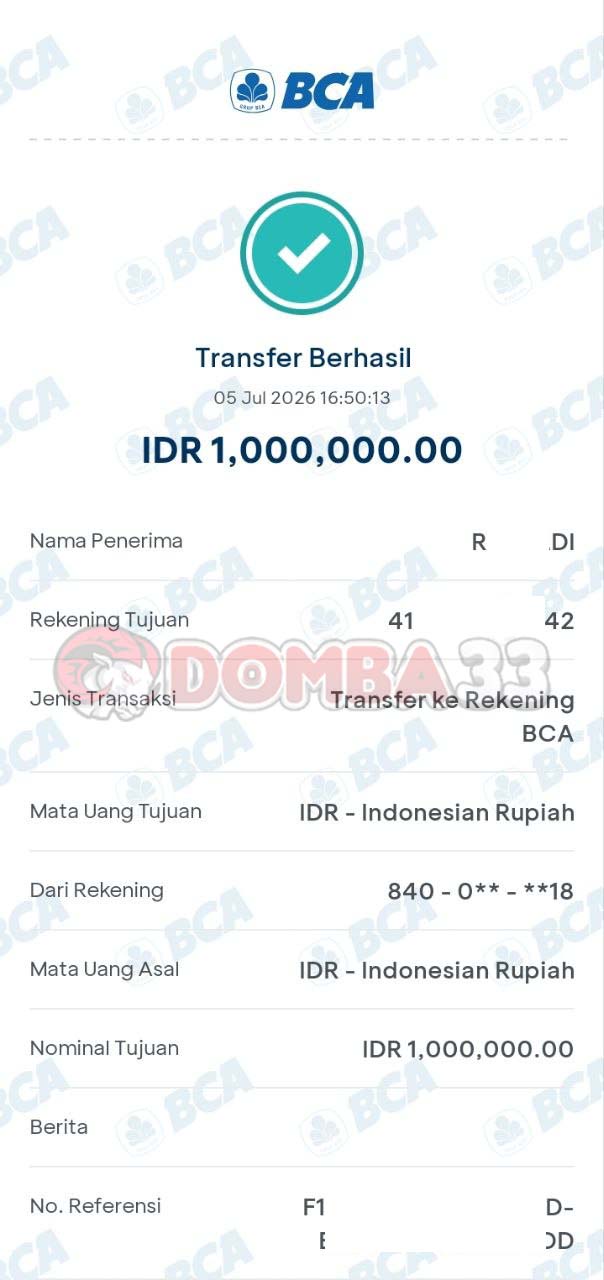 BUKTI JACKPOT