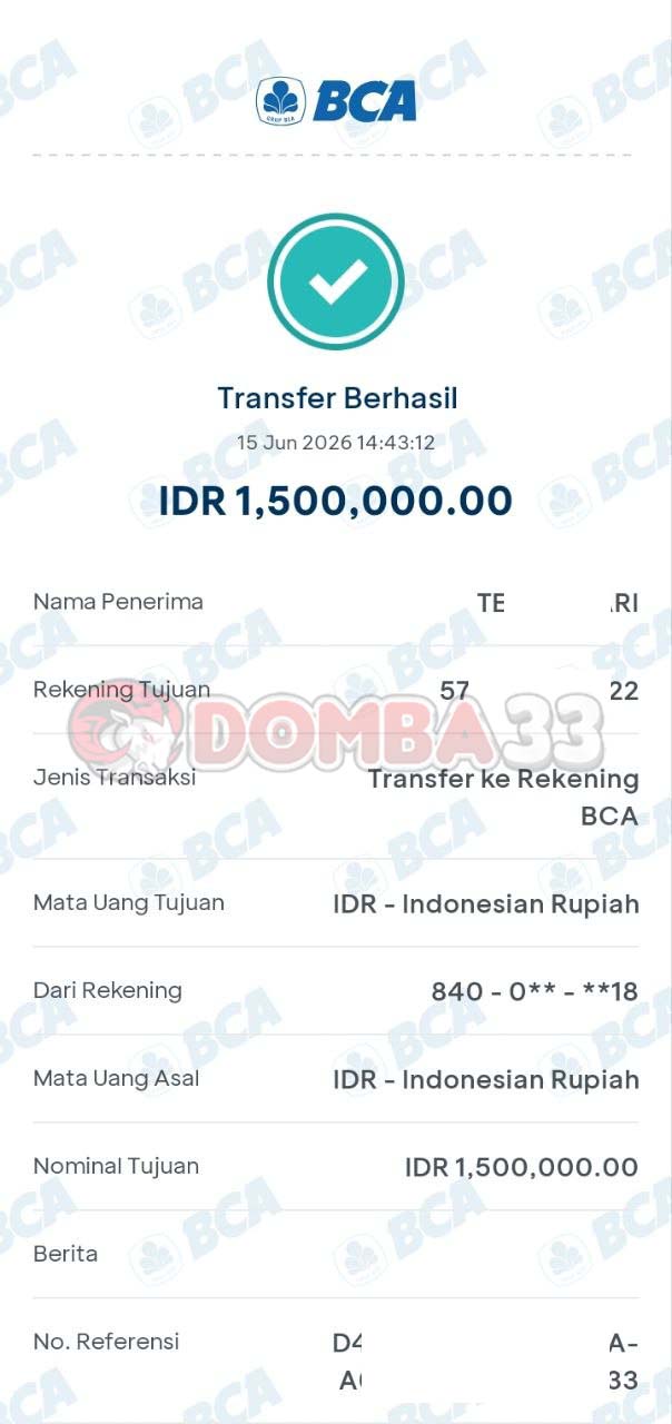 BUKTI JACKPOT