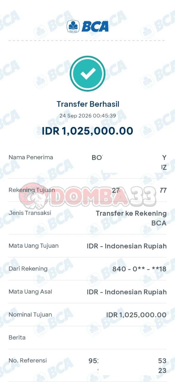 BUKTI JACKPOT