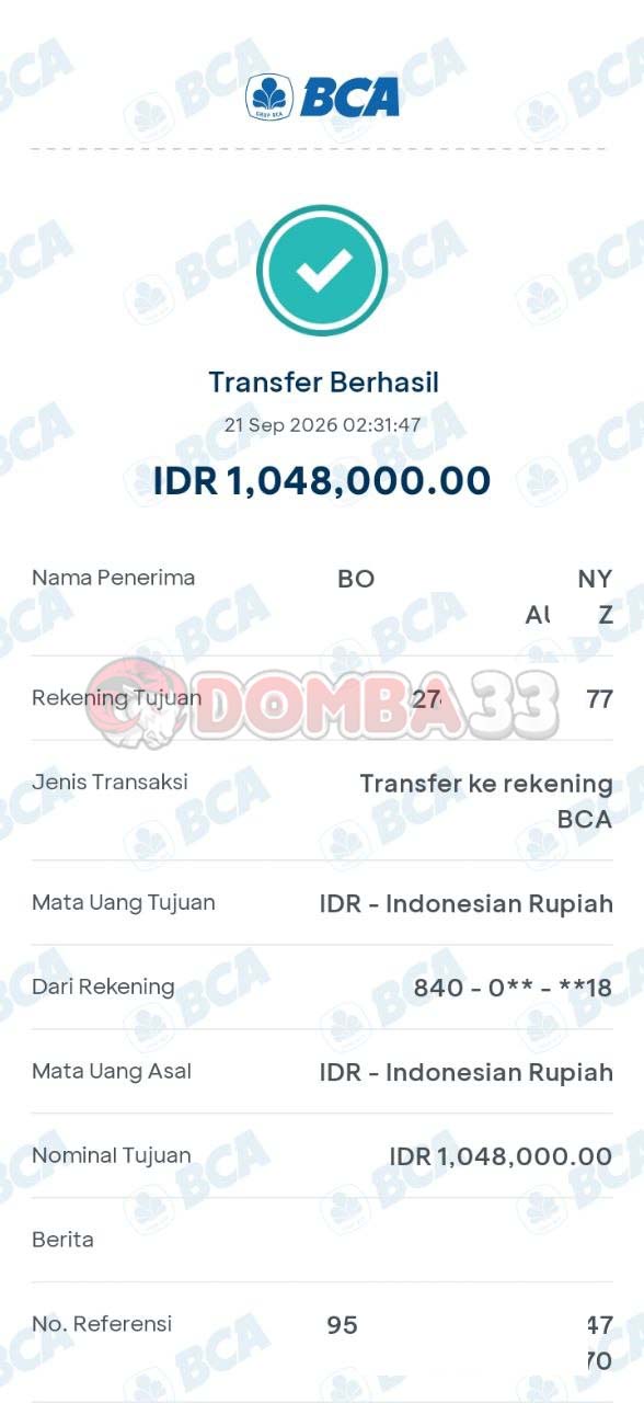 BUKTI JACKPOT