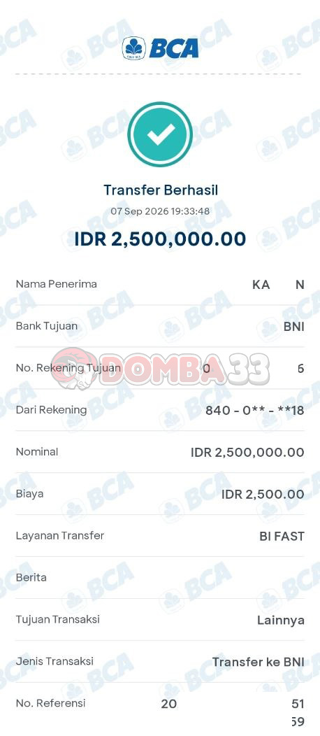 BUKTI JACKPOT