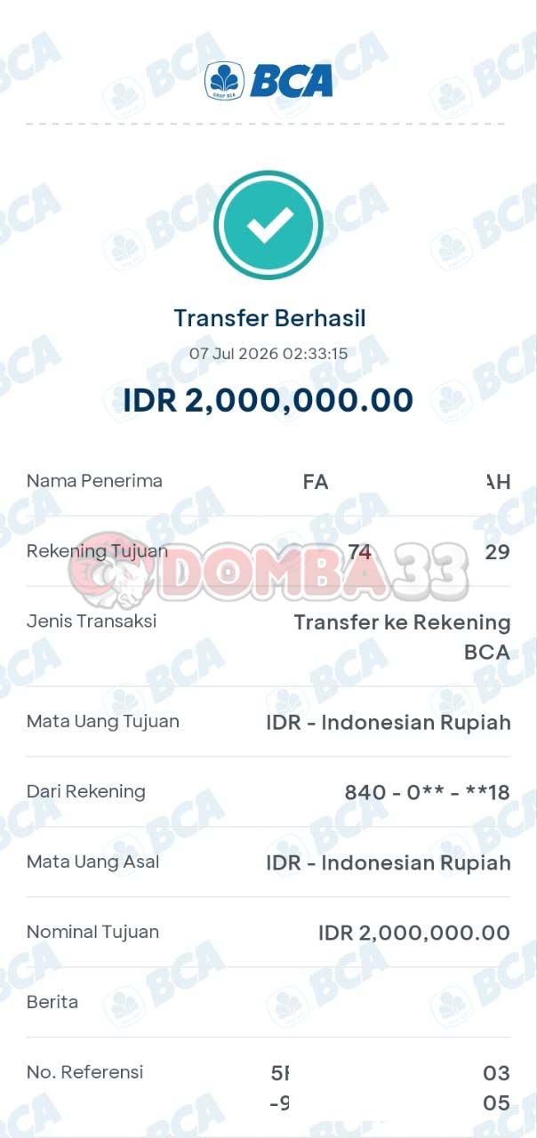BUKTI JACKPOT