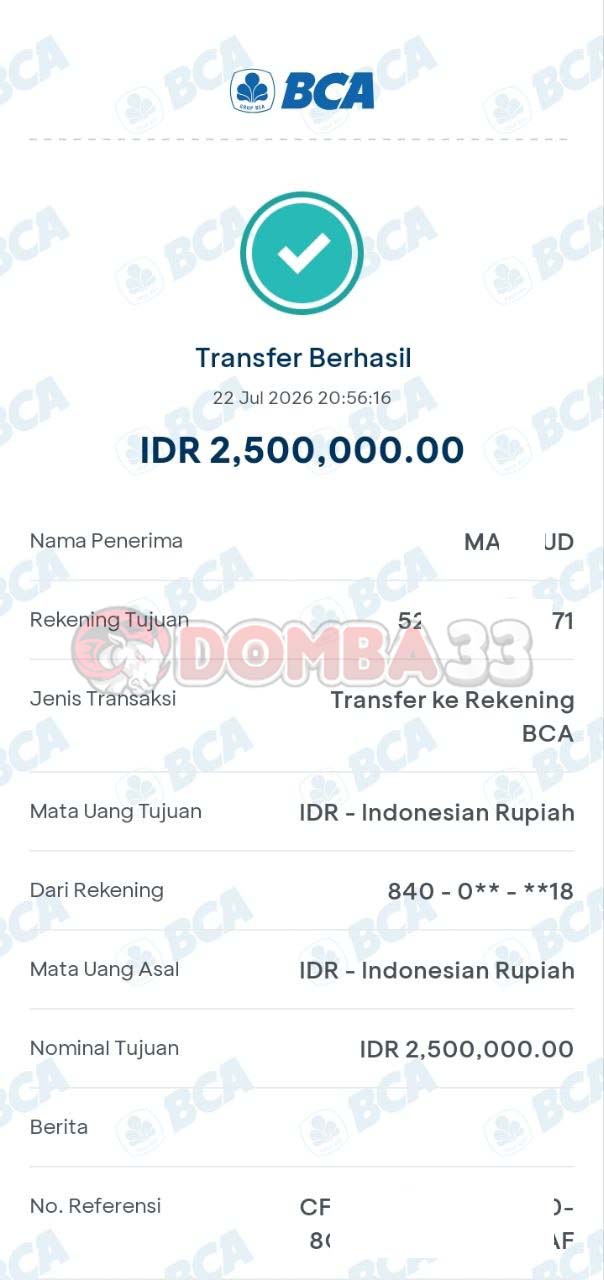 BUKTI JACKPOT