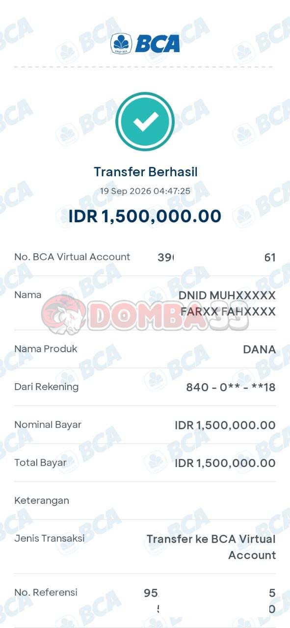 BUKTI JACKPOT